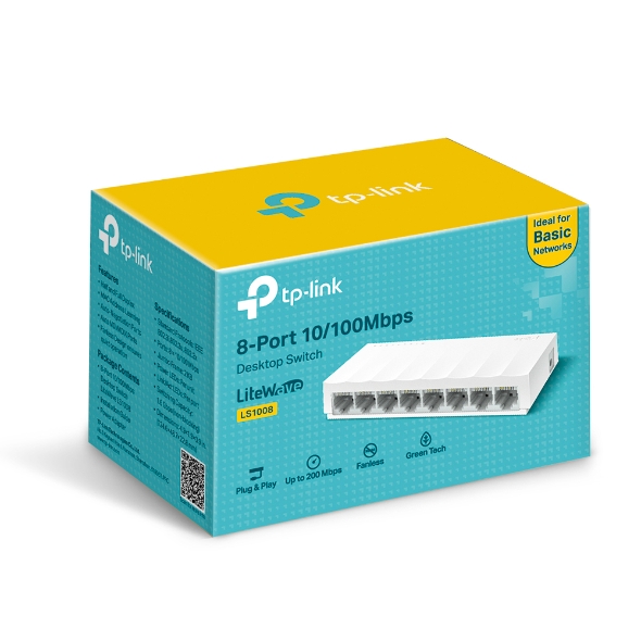 Desktop switch 8-Port 10/100Mbps, LS1008 bon prix douala Cameroun