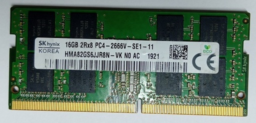 RAM PC4 DDR4 16Go pour Laptop bon prix douala Cameroun